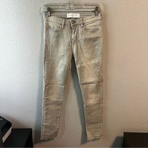 IRO Silver Raw Hem Jeans